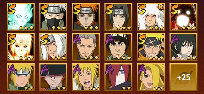 火影忍者V10 9S忍 33A忍 118忍 1173S碎片 14通灵 400W战力 前1000名 中忍