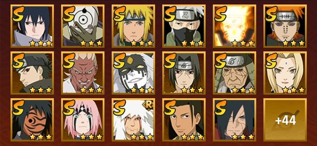 火影忍者V11 22S忍 41A忍 194忍 2767S碎片 20通灵 1000W战力 前500名 上忍