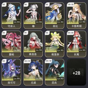 鸣潮【80级】高练度，月卡还有一个月