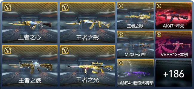 穿越火线：枪战王者V8 297英雄武器 新锐