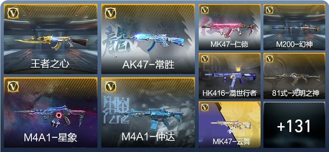 穿越火线：枪战王者V7 247英雄武器 新锐