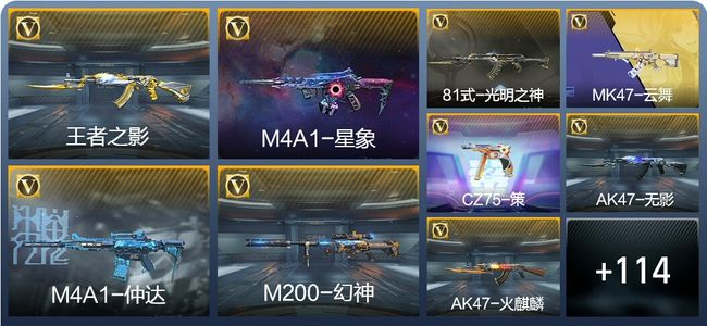 穿越火线：枪战王者V6 201英雄武器 新锐