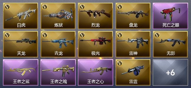 穿越火线（CF）3王者武器 25V武器 3V角色 3皮肤 可排位