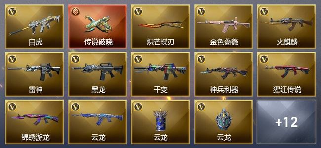 穿越火线（CF）0传说角色 1传说武器 3王者武器 0炫金武器 34V武器 18V角色 1皮肤 可排位 无