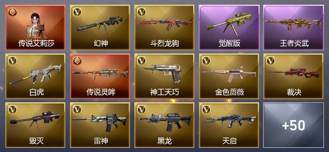 穿越火线（CF）1传说角色 1传说武器 17王者武器 0炫金武器 55V武器 27V角色 22皮肤 可排位 枪王