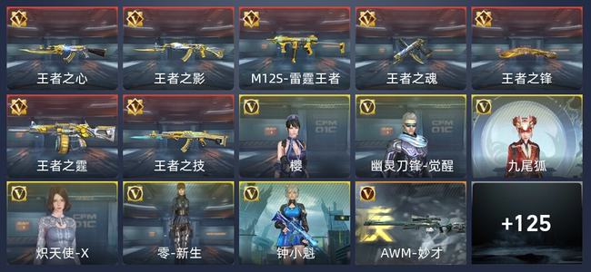 穿越火线：枪战王者V6 7王者 263英雄武器 新锐
