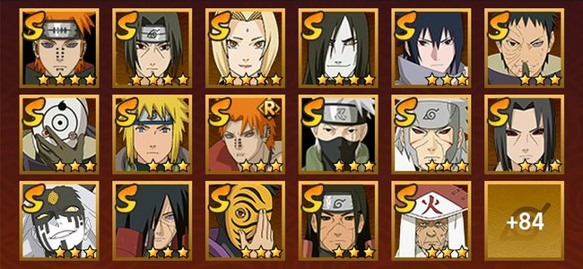 火影忍者V14 39S忍 62A忍 255忍 4930S碎片 22通灵 1000W战力 前500名 暗部