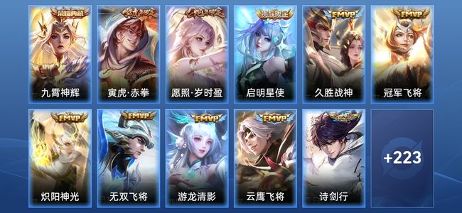 王者荣耀V8 1典藏 19传说 75史诗 235皮肤 121英雄 至尊星耀IV
