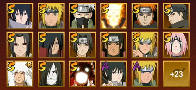 火影忍者V10 15S忍 31A忍 46忍 500W战力 见习