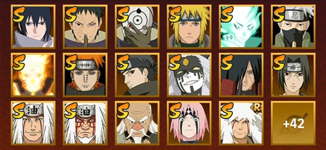 火影忍者V13 25S忍 44A忍 69忍 1000W战力 见习