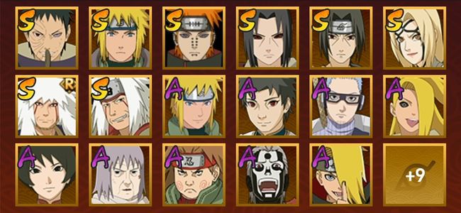 火影忍者V6 8S忍 18A忍 26忍 300W战力 见习