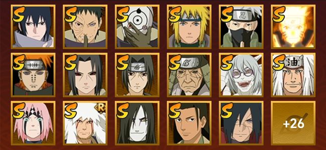 火影忍者V8 20S忍 31A忍 51忍 17通灵 700W战力 见习