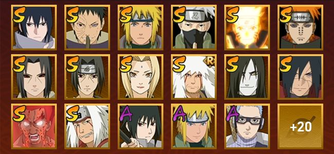 火影忍者V5 15S忍 30A忍 45忍 16通灵 900W战力 见习