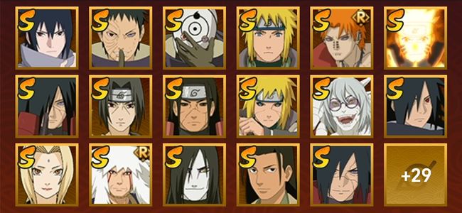 火影忍者V11 21S忍 33A忍 54忍 1000W战力 见习