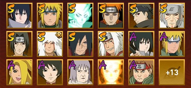 火影忍者V9 11S忍 21A忍 32忍 15通灵 600W战力 见习