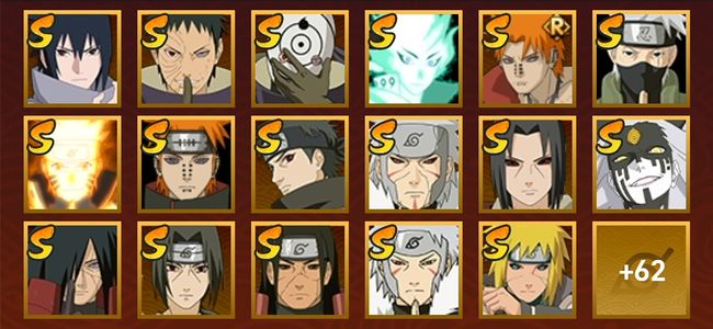 火影忍者V12 41S忍 53A忍 94忍 1000W战力 见习