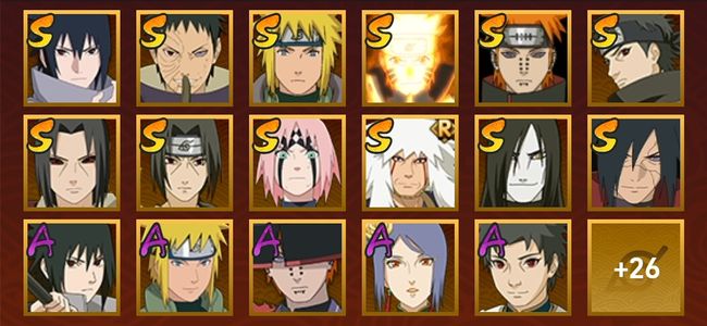 火影忍者V11 13S忍 37A忍 50忍 900W战力 见习