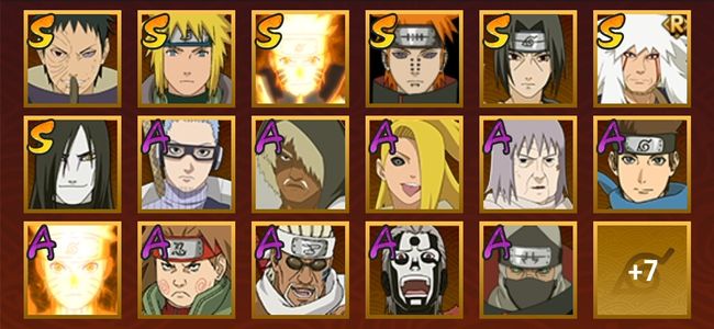 火影忍者V5 7S忍 20A忍 27忍 400W战力 见习