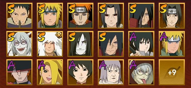 火影忍者V7 10S忍 20A忍 30忍 500W战力 见习