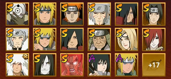 火影忍者V1 15S忍 25A忍 40忍 700W战力 见习