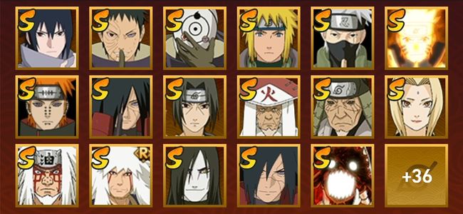 火影忍者V8 20S忍 33A忍 53忍 1000W战力 见习