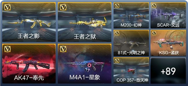 穿越火线：枪战王者V5 2王者武器 191英雄武器 新锐