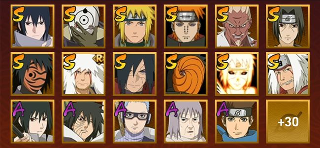 火影忍者V10 14S忍 34A忍 48忍 100W内战力 见习