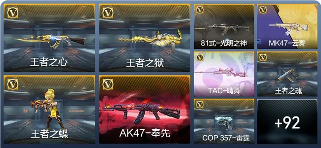 穿越火线：枪战王者V7 191英雄武器 新锐