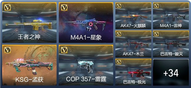 穿越火线：枪战王者V5 1王者武器 81英雄武器 新锐