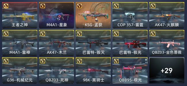 穿越火线：枪战王者V5 1王者 81英雄武器 新锐