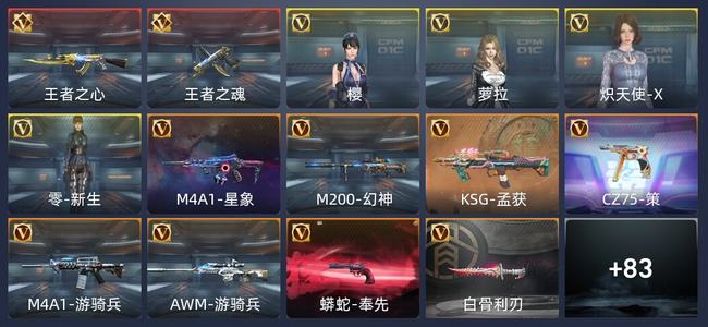 穿越火线：枪战王者V6 148英雄武器 新锐