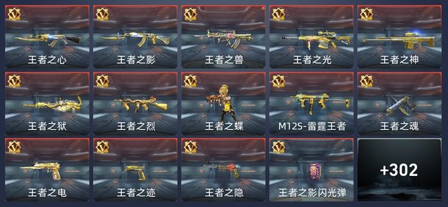 穿越火线：枪战王者23王者 308英雄武器 8英雄角色 638万化 新锐