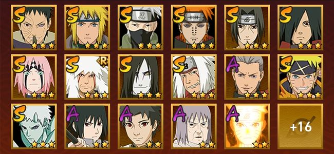 火影忍者V7 12S忍 21A忍 113忍 1355S碎片 14通灵 400W战力 影级