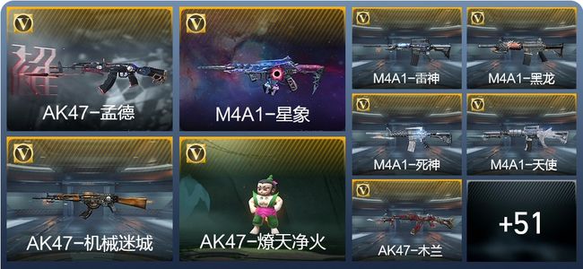 穿越火线：枪战王者V5 60英雄武器 2英雄角色 153万化 专家