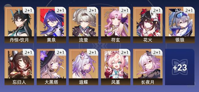 崩坏：星穹铁道138黄 96角色黄 42光锥黄 34五星角色 35五星光锥 70级 女主