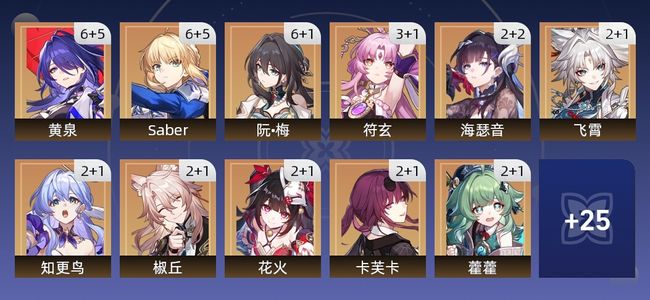 崩坏：星穹铁道188黄 118角色黄 70光锥黄 36五星角色 36五星光锥 70级 男主