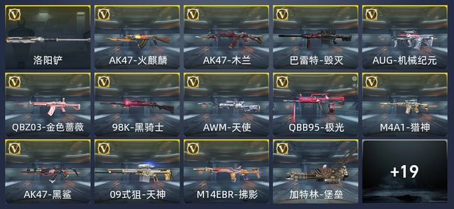 穿越火线：枪战王者33英雄武器 17万化 专家S