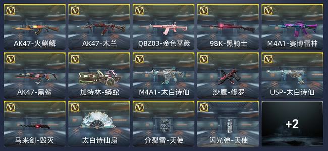 穿越火线：枪战王者16英雄武器 7万化 专家S