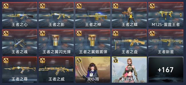穿越火线：枪战王者V5 12王者 175英雄武器 6英雄角色 278万化 专家S