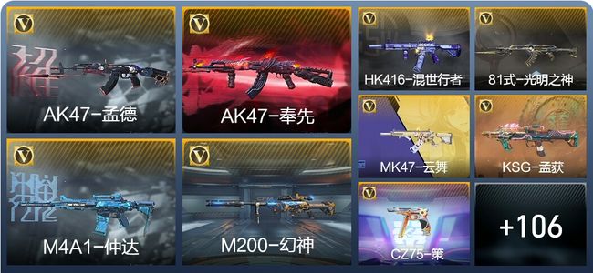 穿越火线：枪战王者129英雄武器 2英雄角色 364万化 大师S