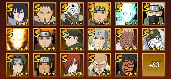 火影忍者V12 28S忍 54A忍 212忍 3169S碎片 20通灵 1000W战力 前500名 见习