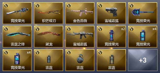 穿越火线（CF）21V武器 1V角色 3皮肤 可排位 大师