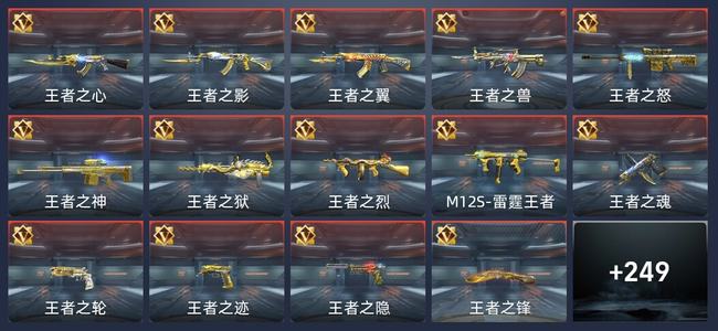 穿越火线：枪战王者15王者 447英雄武器 13英雄角色 新锐