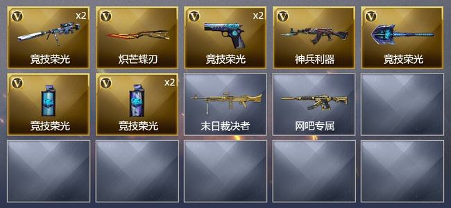 穿越火线（CF）10V武器 5皮肤 可排位 新锐