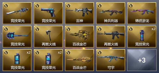 穿越火线（CF）17V武器 1V角色 2皮肤 可排位 新锐