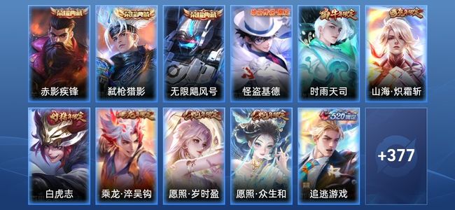 王者荣耀V9 3典藏 31传说 116史诗 391皮肤 123英雄 非凡王者