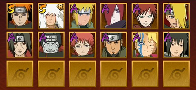 火影忍者V4 3S忍 11A忍 14忍 100W内战力 见习