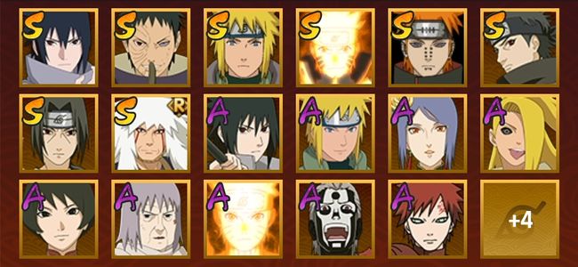 火影忍者V9 8S忍 16A忍 24忍 100W内战力 见习