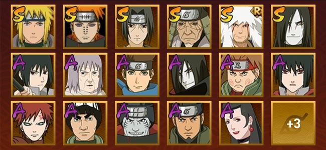 火影忍者V5 7S忍 14A忍 21忍 100W内战力 见习