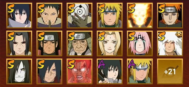 火影忍者V1 16S忍 29A忍 45忍 100W内战力 见习